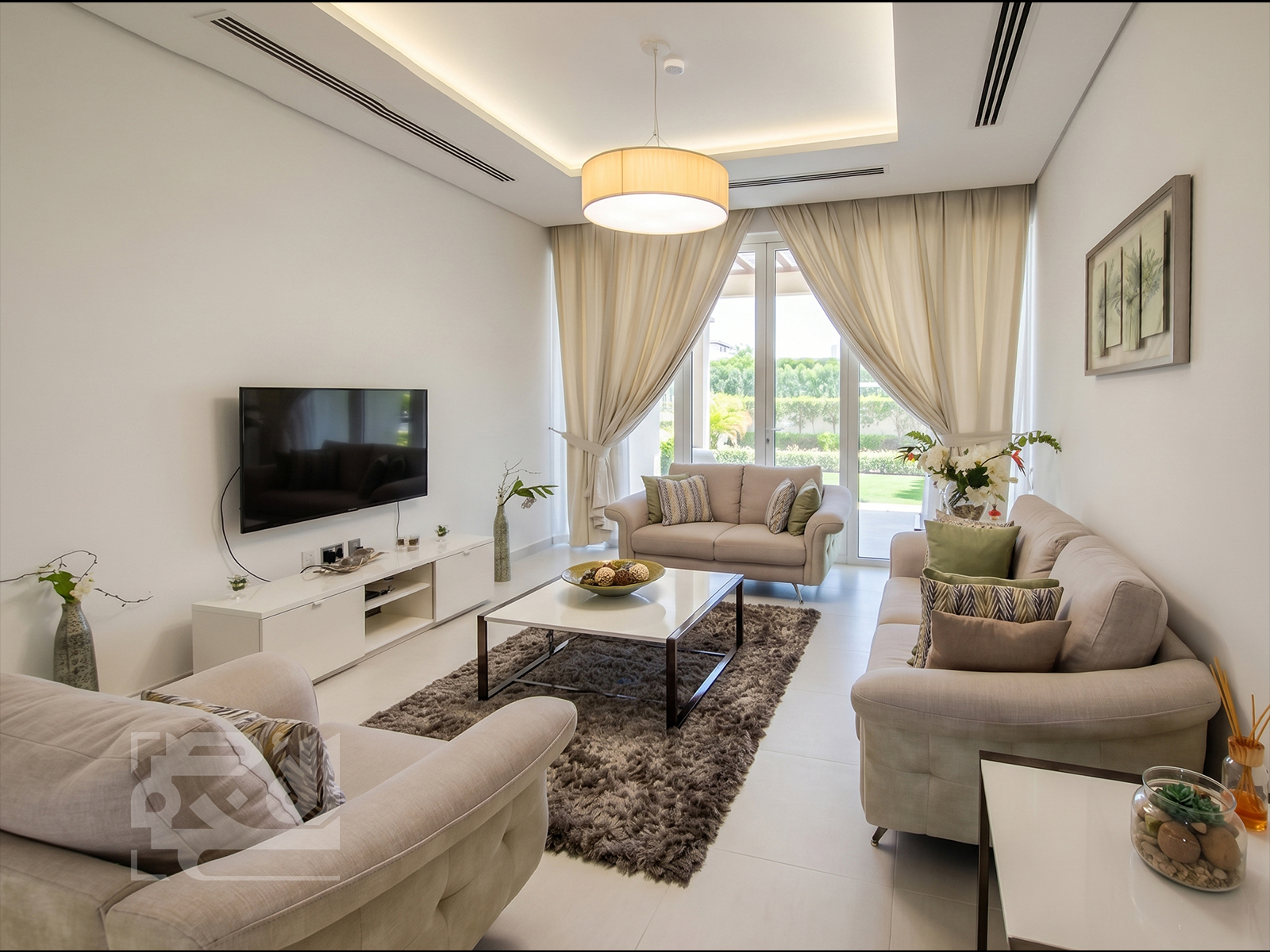 Furnished 4-BHK + Maid Villa | Private Backyard