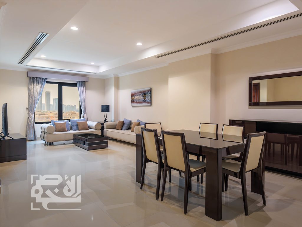 Luxury Fully Furnished 1-BHK with Balcony | Qatar Cool Included