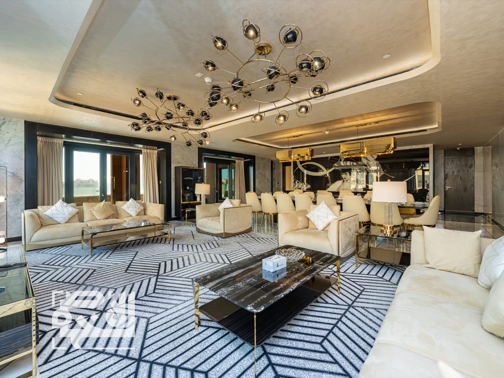 Furnished 4-BHK + 2-Maid Penthouse | Marina View