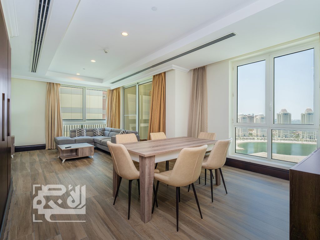 Fully Furnished 1-BHK | Qatar Cool Included | Balcony