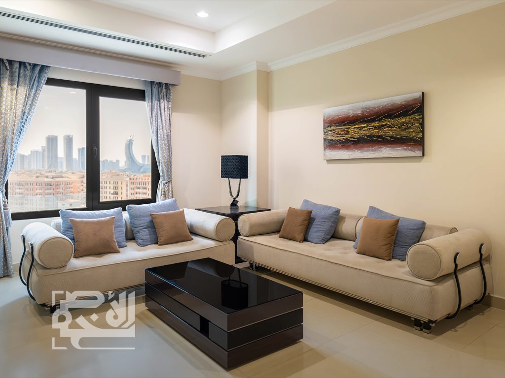 Luxury Fully Furnished 1-BHK with Balcony | Qatar Cool Included