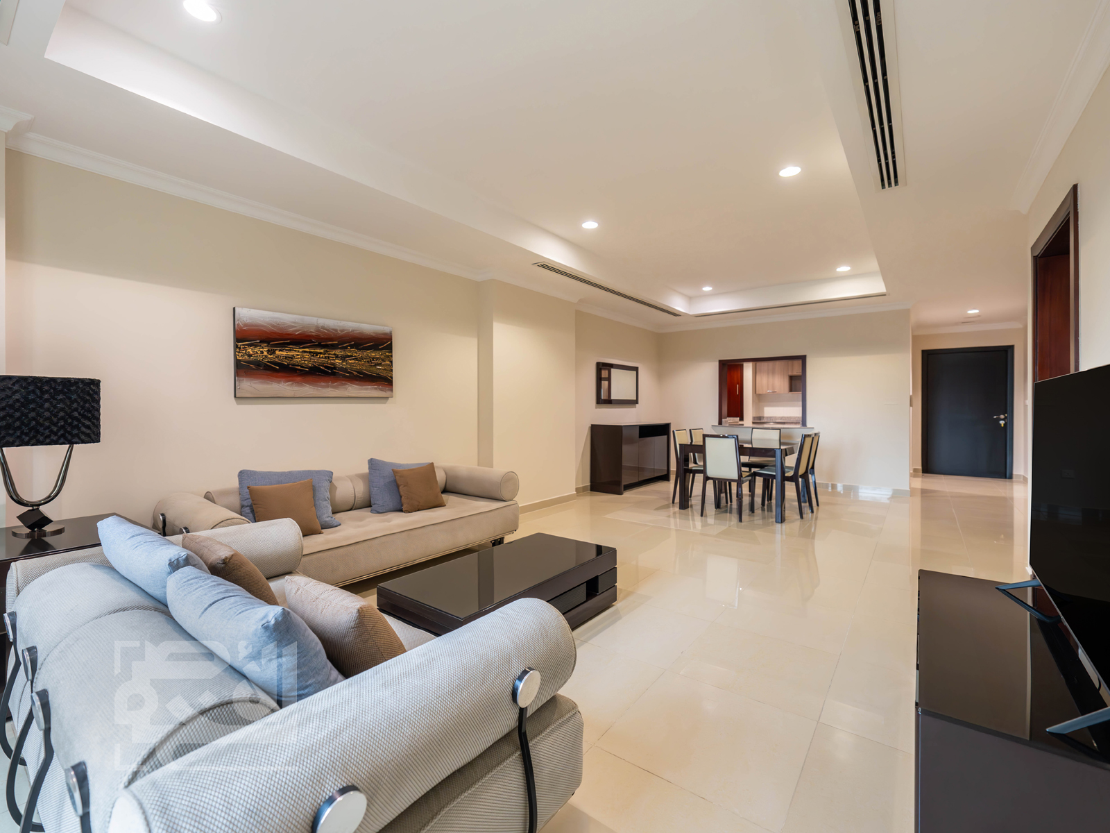 Luxury Fully Furnished 1-BHK with Balcony | Qatar Cool