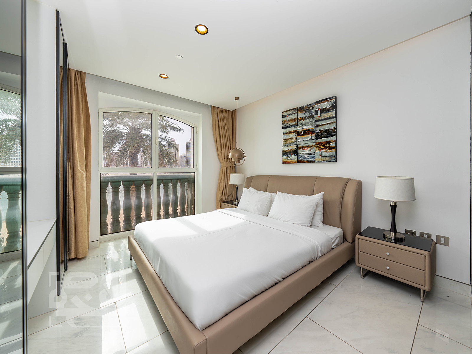 1 Month free | 1-BHK Waterfront Chalet | Beach Access