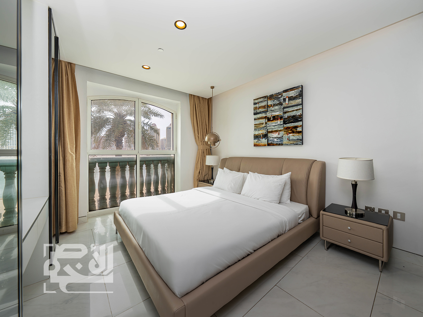 1 Month free | 1-BHK Waterfront Chalet | Beach Access